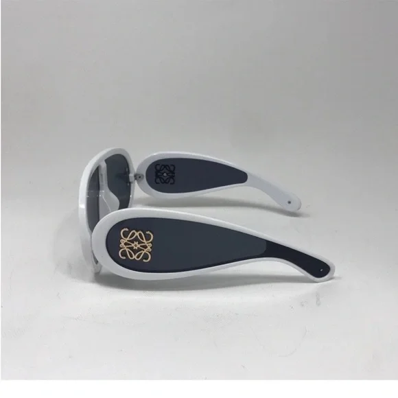 Loewe White and Black Wave Sun Glasses - Picture 4 of 6